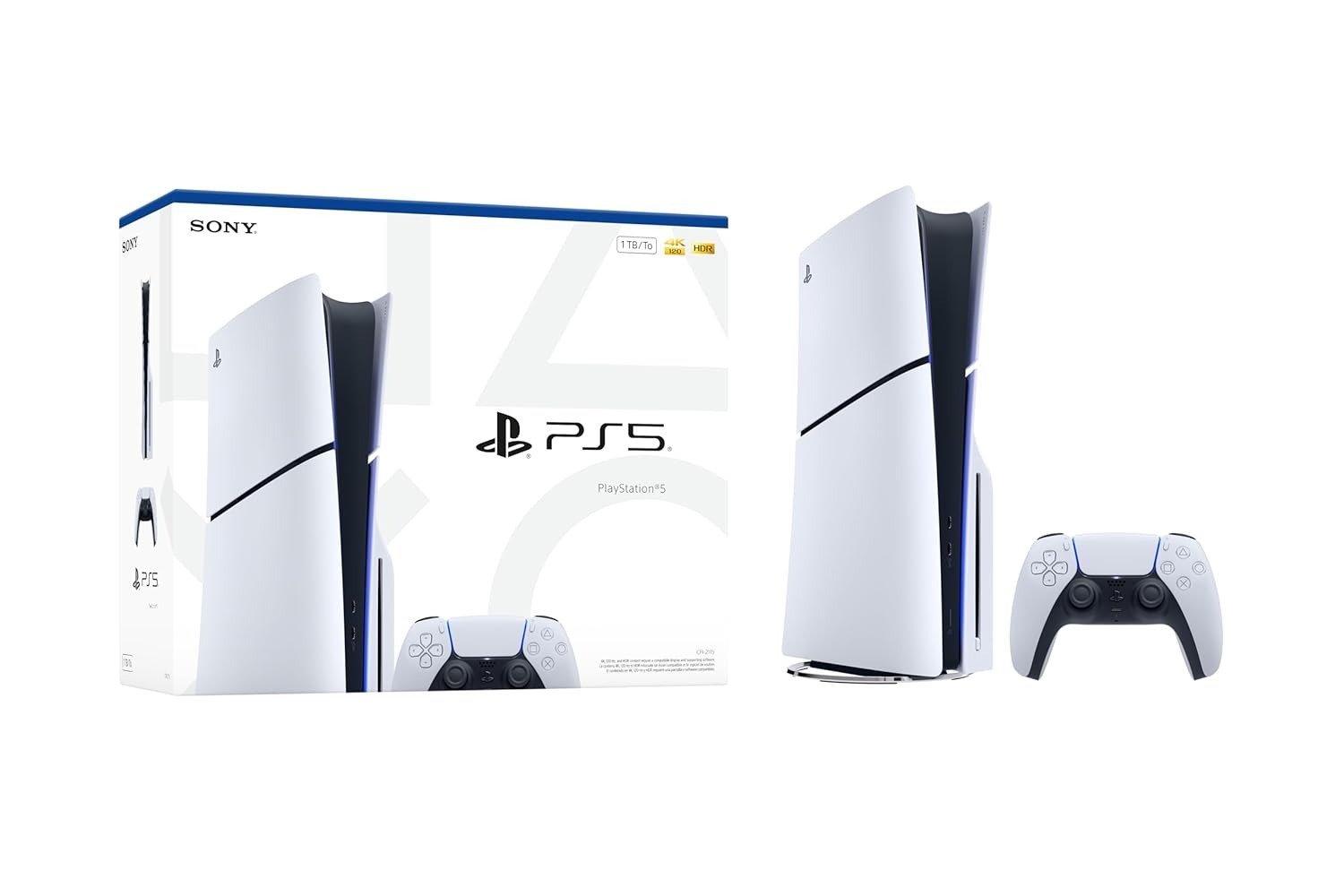 Sony Playstation 5 Slim (Disc Edition) | 1TB SSD | AMD Zen 2 Processor |Dual Sense Controller Sony Playstation 5 Slim (Disc Edition) | 1TB SSD | AMD Zen 2 Processor |Dual Sense Controller - Image 3