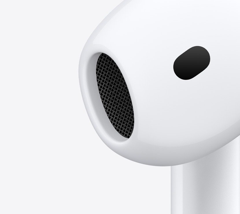 AirPods 5 | H2 Chip | Active Noise Cancellation | USB-C Charging Case | IP57 Water Resistant Apple AirPods 5 white earbuds beside their open USB-C charging case