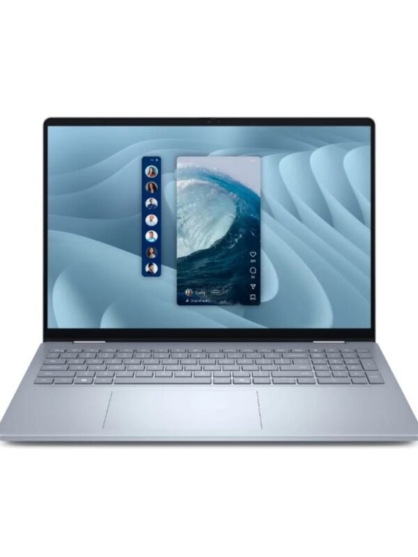 Dell 14 Plus 2-in-1 laptop with 14-inch touchscreen, open in laptop mode