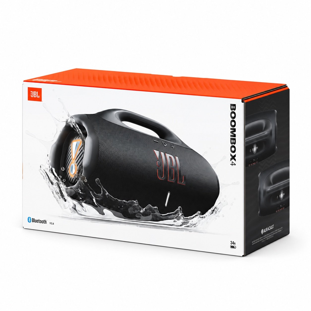 JBL Boombox 4 Black | SuperBass | IP68 Waterproof | Up to 34-Hour Playtime | Bluetooth 5.4 JBL Boombox 4 Black | SuperBass | IP68 Waterproof | Up to 34-Hour Playtime | Bluetooth 5.4 - Image 2