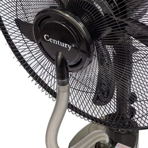 Century Rechargeable Mist Fan | Mist Function | Double Battery 12V7Ah | FRC-45-J Century 18-inch rechargeable standing mist fan with double battery